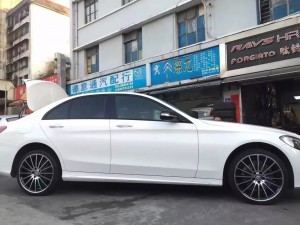 奔馳，換 原裝 19寸  完工！