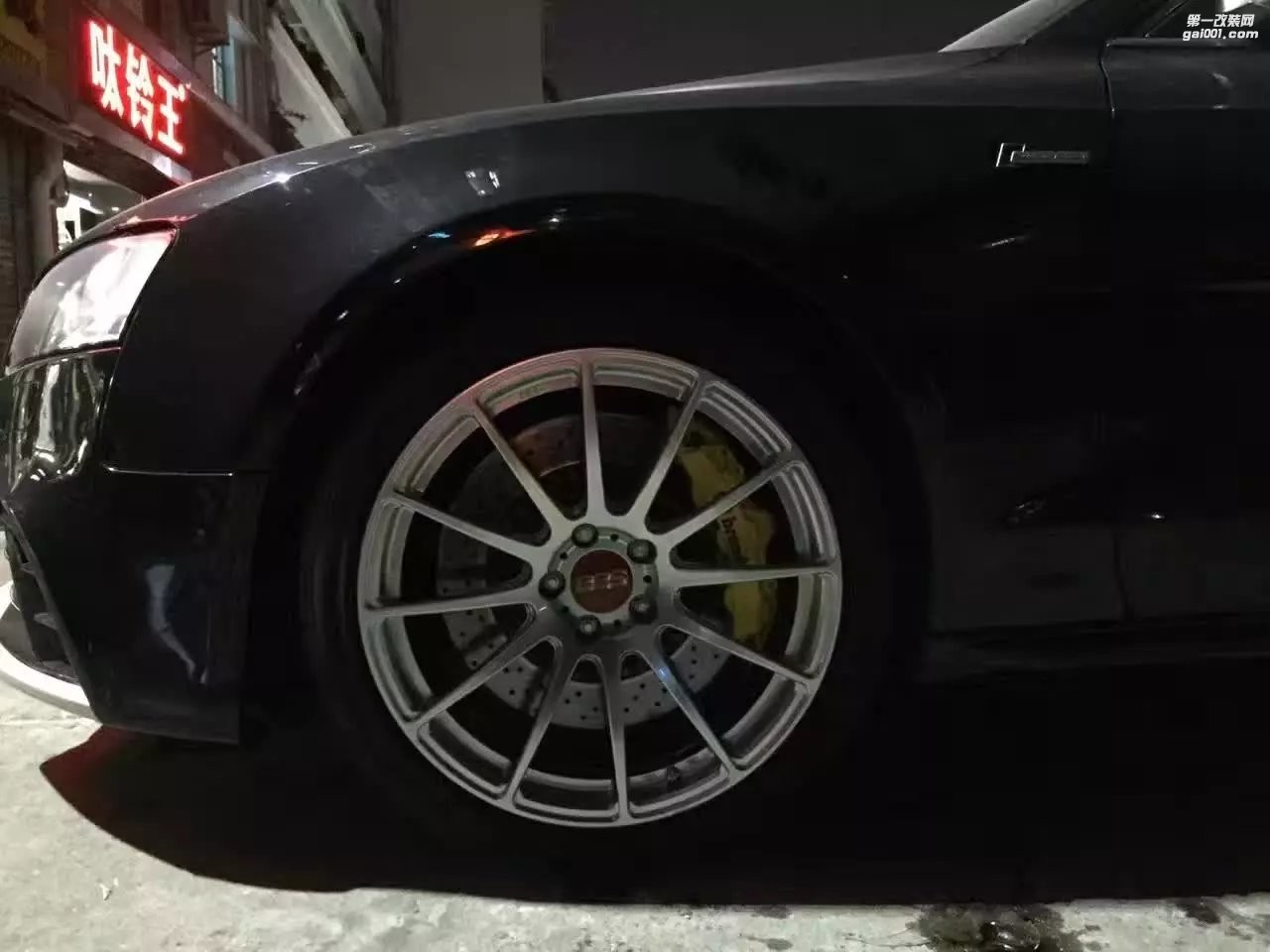 奧迪，換 BBS 全新 19寸 完工！