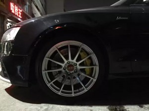 奧迪，換 BBS 全新 19寸 完工！