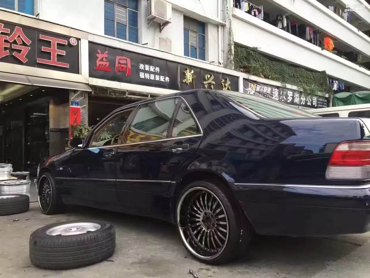 老奔馳，上 20寸 完工！