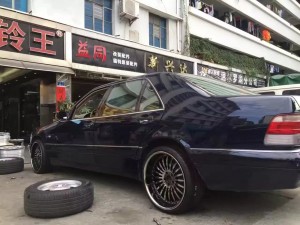 老奔馳，上 20寸 完工！