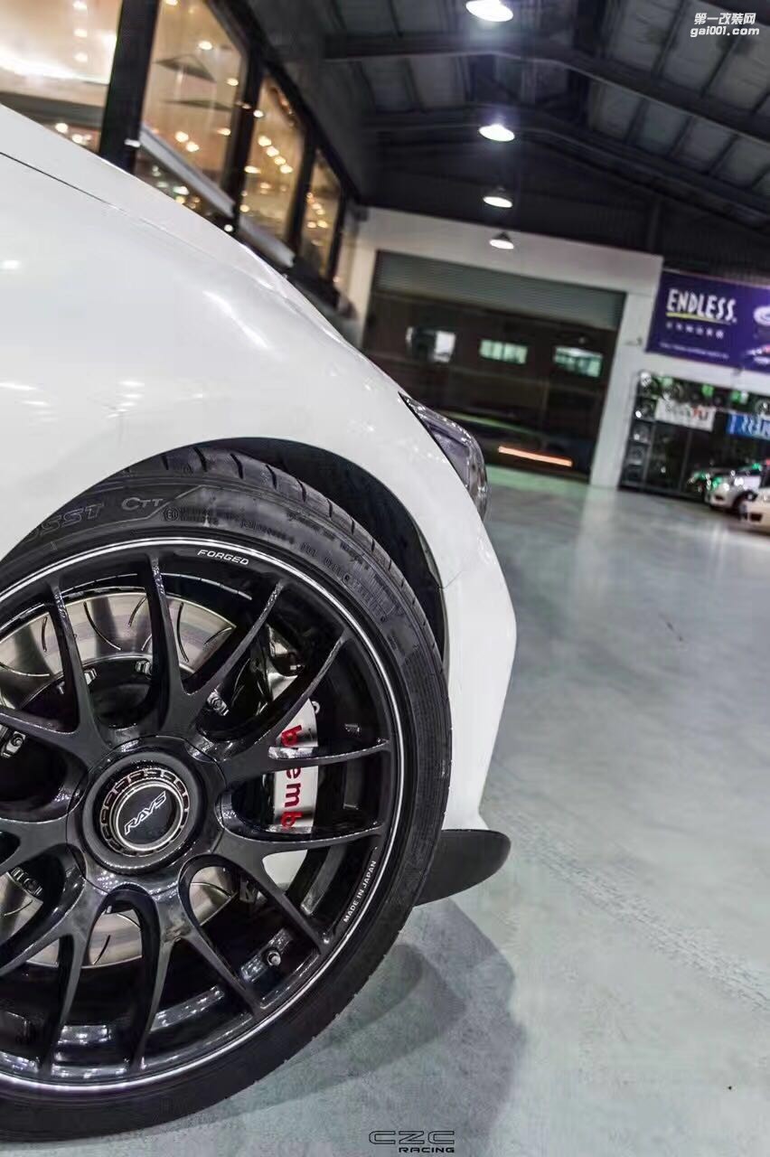 海亞：RAYS G27上身英菲尼迪Q50 19寸輪轂 brembo GT-R剎車套件