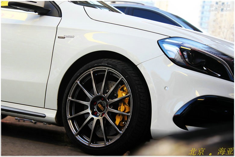 海亞：A45與BBS FS 19寸 brembo GT6的搭配