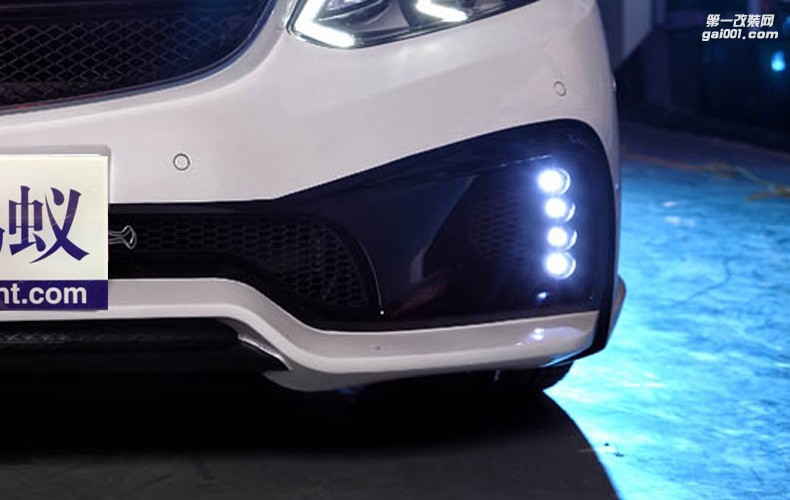 奔馳E級W212改裝WALD包圍排氣-車螞蟻汽車改裝俱樂部