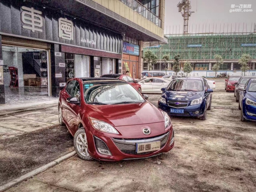 馬自達3整車酒紅