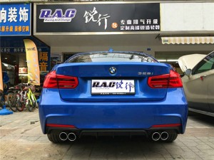 寶馬328改裝意大利SuperSprint SS中尾段排氣—成都銳行
