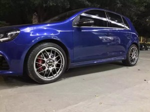 大眾，換 BBS  RGR 18寸 完工！
