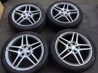 奔馳 E級 原廠 AMG  ，18寸 二手 現(xiàn)貨一套