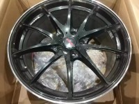 二手，鍛造 RAYS G25 19×8.5J ET45 9.5J ET50 5×112  合裝 奔馳 C級，E級 。難得二手