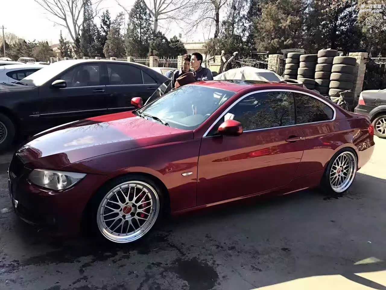 感謝北京哥們傳來效果圖：BBS LM 上車。