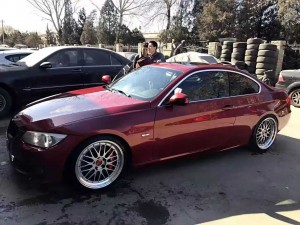 感謝北京哥們傳來(lái)效果圖：BBS LM 上車(chē)。