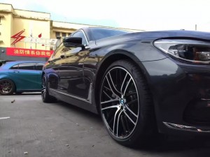 新7系，換 21寸 原廠(chǎng) 鍛造 完工！