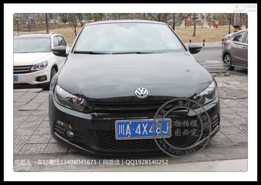 成都大眾尚酷車燈改裝原裝Q5海拉雙光透鏡歐司朗氙氣燈日行燈