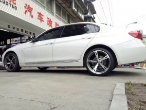 寶馬3系升級19寸AC款 私人定制鍛造輪轂