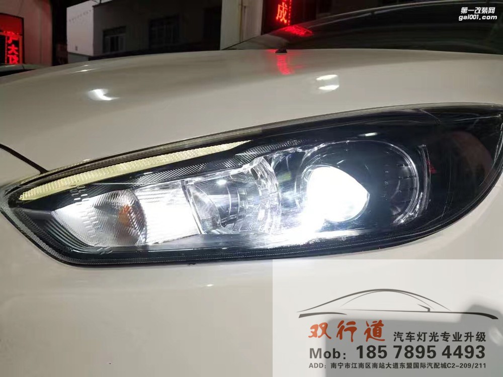 【南寧雙行道車燈】-新小福詮釋什么叫改裝遠(yuǎn)遠(yuǎn)超越原裝