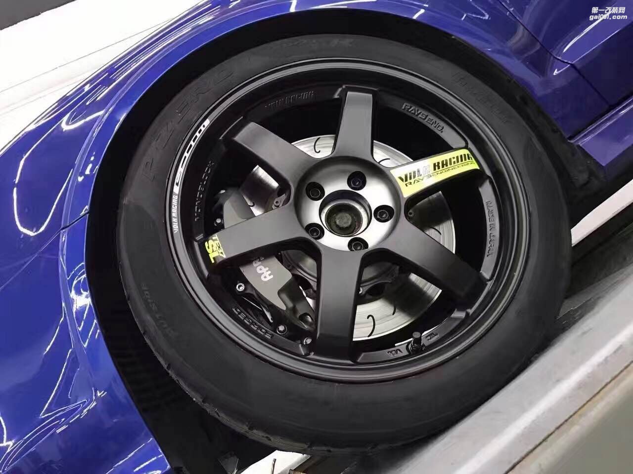 海亞：奧迪小鋼炮 S3 改裝 RAYS TE37SL 綠標(biāo) 版 AP5000R競技剎車