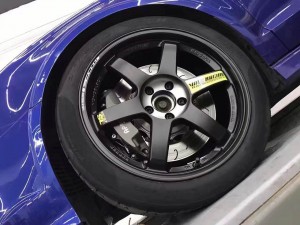 海亞：奧迪小鋼炮 S3 改裝 RAYS TE37SL 綠標(biāo) 版 AP5000R競(jìng)技剎車(chē)