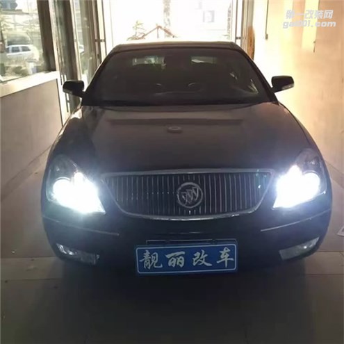 濰坊君越改雙光透鏡氙氣燈