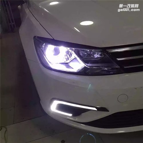 濰坊凌度改裝雙光透鏡氙氣燈