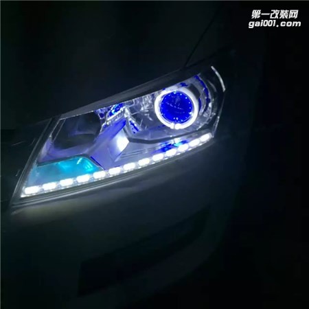 濰坊新普桑改氙氣燈