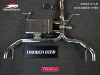 凱迪拉克CTS 2014款 2.0T  thunder bird 雷鳥改裝排氣管 中尾閥門排氣