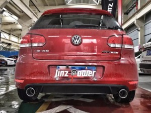 大眾高爾夫6改閥門排氣