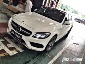 奔馳C300排氣改裝