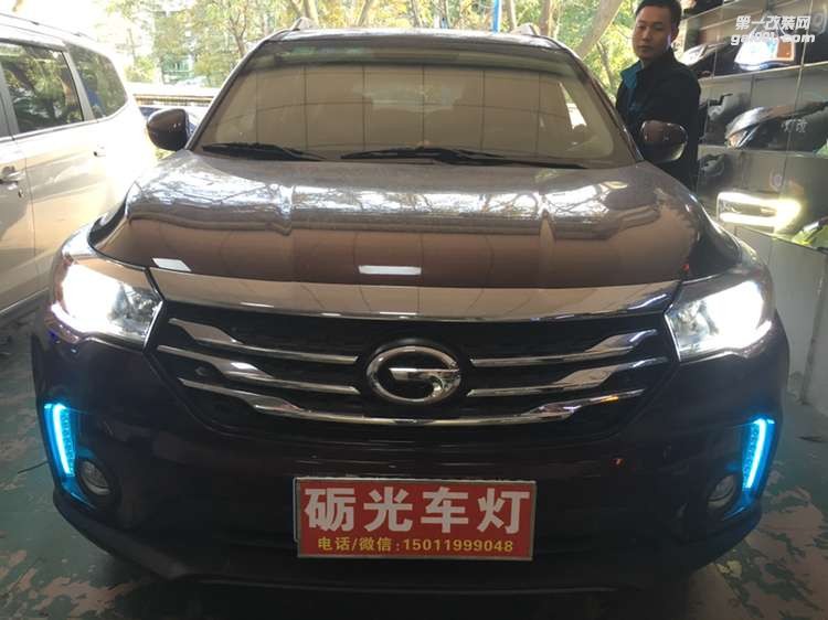 廣州礪光車燈 傳祺GS4車燈改裝-案例分享