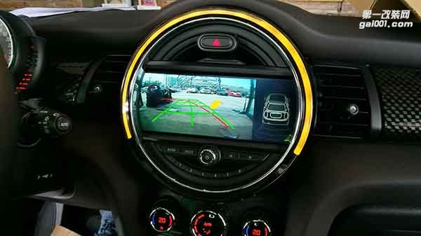 北京MINI加裝倒車影像模塊含倒車攝像頭