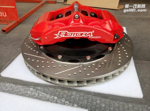 成都奧迪S5改裝ROTORA剎車套件