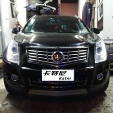 成都凱迪拉克SRX改裝Brembo前6后4剎車