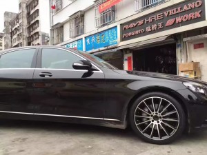 奔馳，換 原裝 20寸 完工！