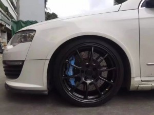 大眾，換 RAYS  ZE40 完工