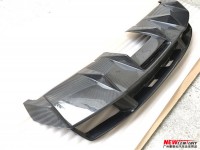 蘭博基尼 小牛Gallardo LP550 560 570 改裝DMC碳纖維后唇擾流板