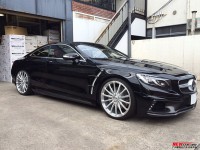 奔馳S級S 400 500L 4MATIC兩門轎跑改裝WALD大小包圍前后唇葉子板