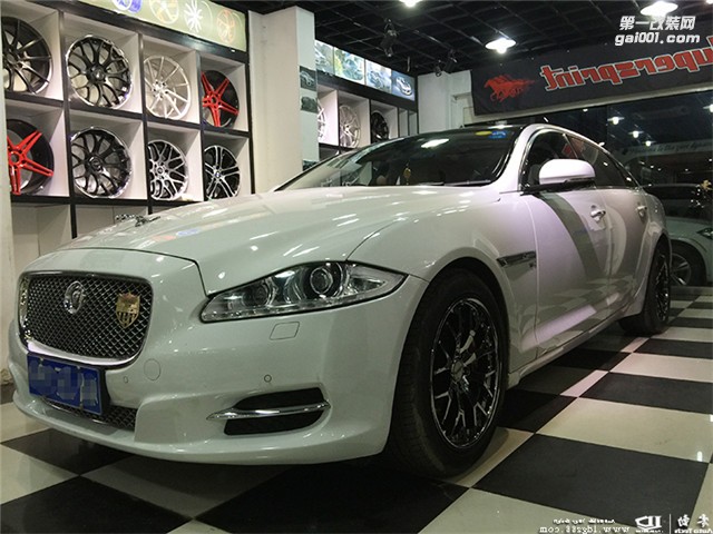 捷豹XJL改裝CARDUKE輪轂,AP剎車--湖南專業(yè)捷豹改裝