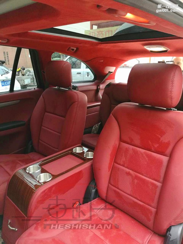 車時(shí)尚奔馳R400內(nèi)飾升級(jí)改裝/鄭州汽車內(nèi)飾翻新改色