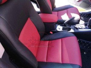 豐田雷凌內(nèi)飾翻新改色/鄭州座椅改裝包皮案例