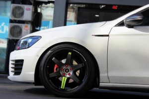 海亞：大眾凌渡 升級(jí) RAYS TE37SL PR綠標(biāo)19寸輪轂 從西安趕來北京  只為一份信任 感謝