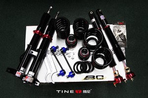 奔馳 C200 W204升級BC Racing避震器