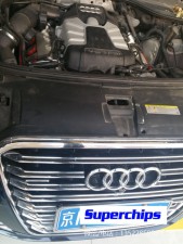 2012年奧迪A8L 45TFSI 直刷ECU動力升級，國際改裝品牌Superchips調(diào)校程序