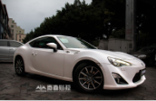 豐田86車身改色貼膜陶瓷白