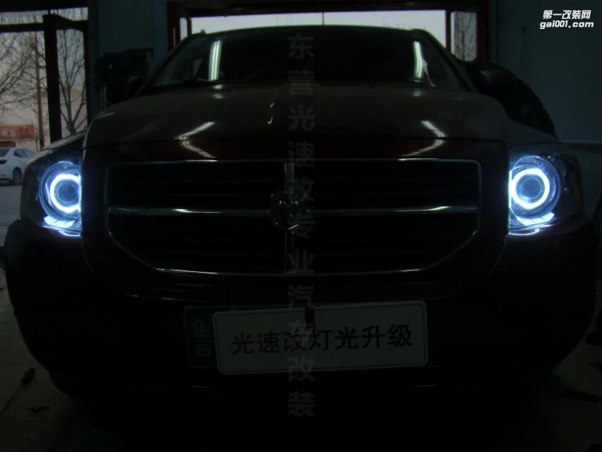 東營光速改汽車改燈 道奇酷搏 升級 海拉5