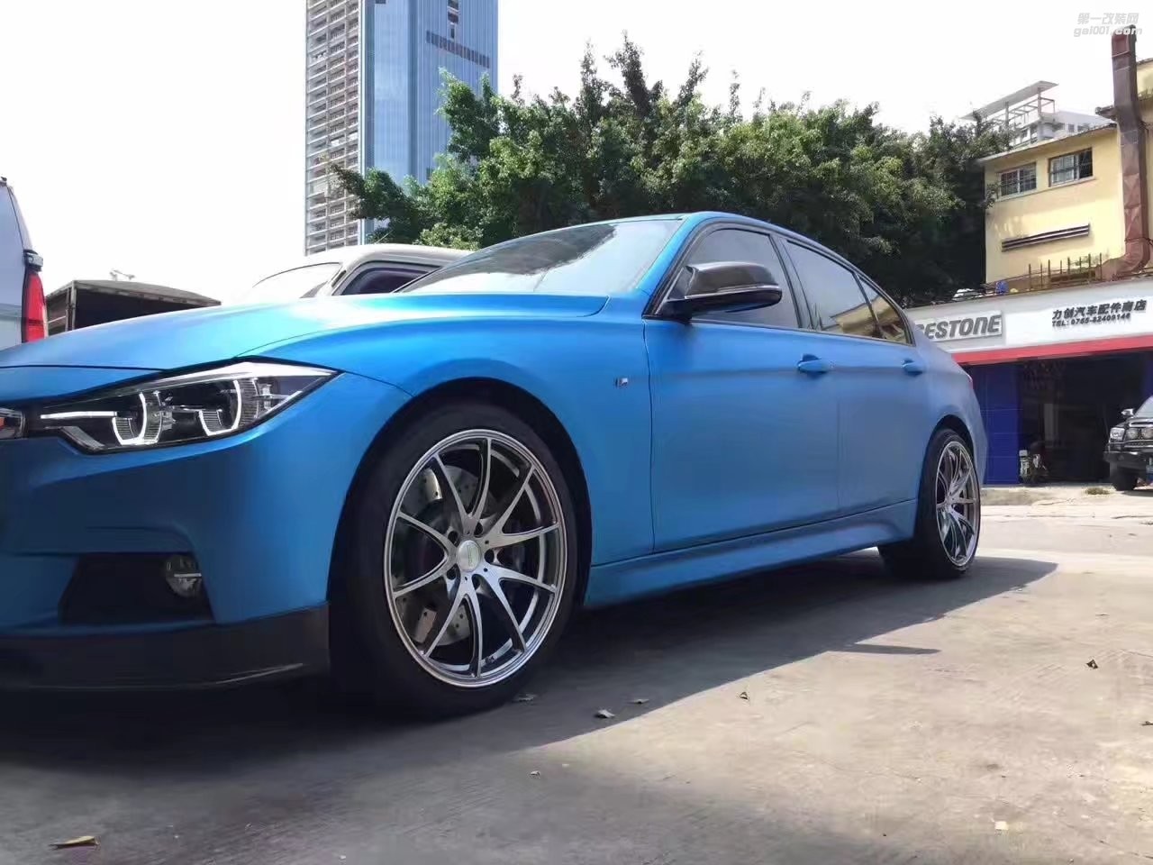 寶馬 ，換 RAYS G25 19寸 完工！