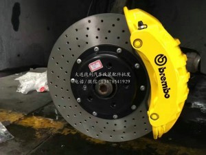 奧迪Q5 原裝18寸輪轂 上 brembo 大6活塞