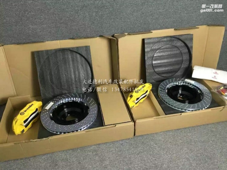 奧迪SQ5改裝意大利競(jìng)技版brembo GT 剎車性能超強(qiáng)