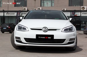 大眾 高爾夫7改B16減震、 Ap8530剎車