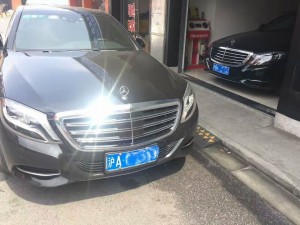 4/21上海杰緣奔馳S級(jí)柏林之聲音響，盲點(diǎn)輔助 座椅記憶前排座椅通風(fēng) 改裝