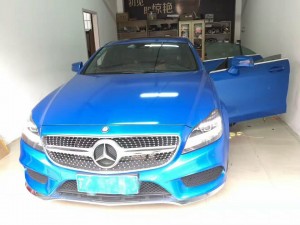 4/26奔馳CLS260氛圍燈和盲點(diǎn)輔助 作業(yè)展示