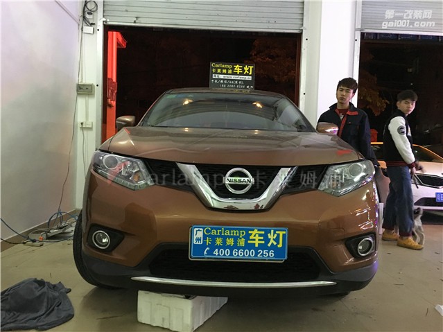 廣州【卡萊姆浦車(chē)燈】日產(chǎn)奇駿：卡萊姆浦海拉5雙光透鏡高亮氙氣燈